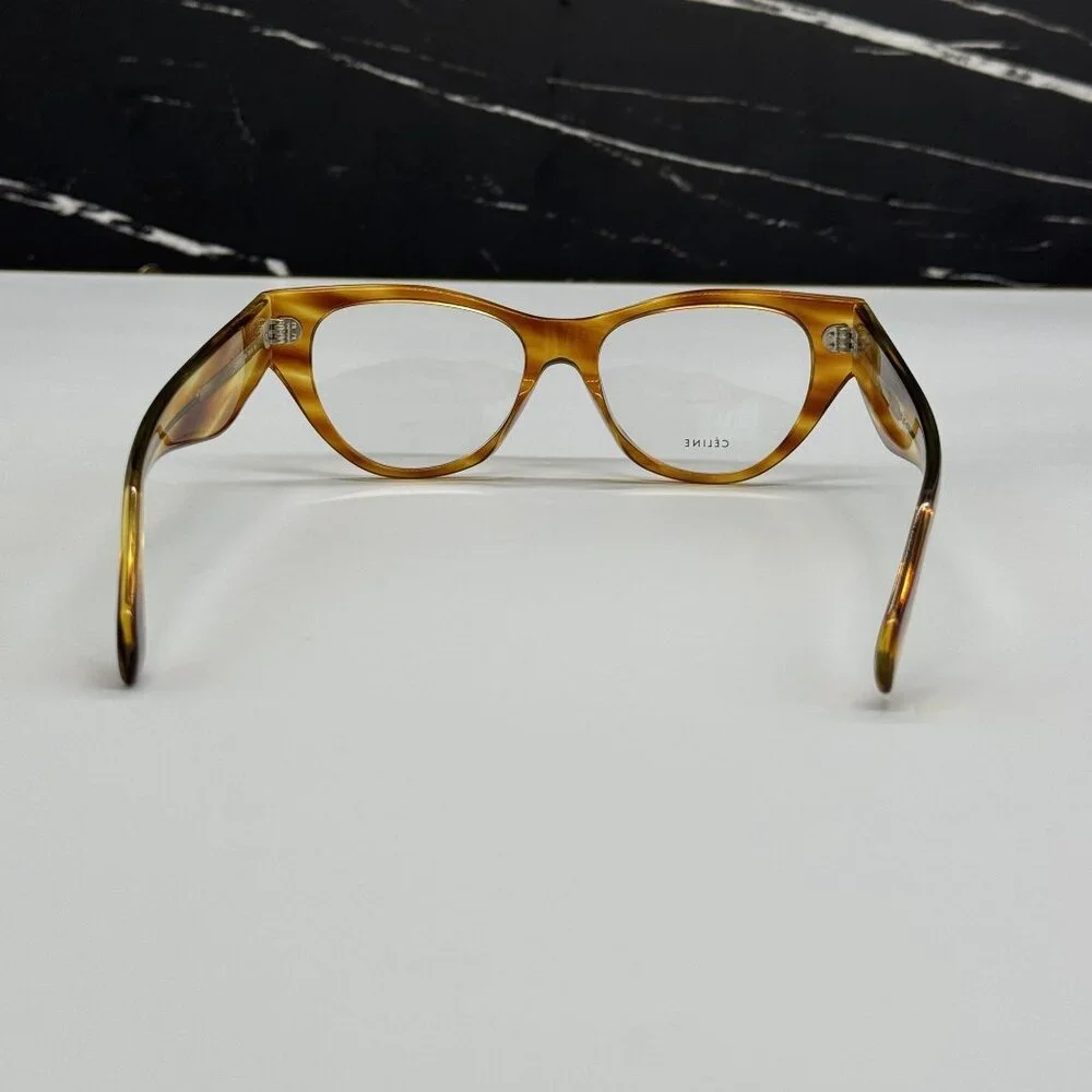 NEW CELINE HAVANA WOMEN EYEGLASSES CELINE CL50012I 056